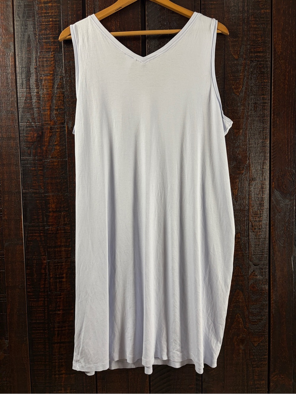 HANRO Pure Essence Cotton Tank Nightgown XL - Picture 8 of 9
